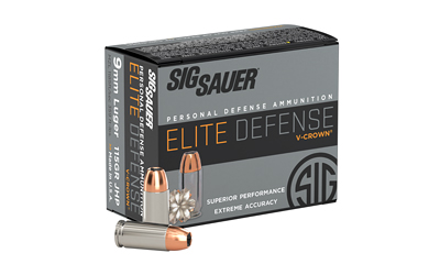 SIG AMMO 9MM 115GR JHP 20/200