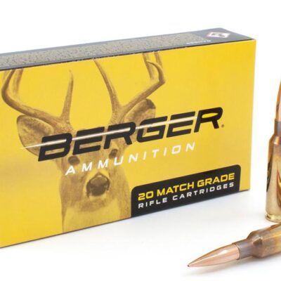 Berger Classic Hunter Rifle Ammunition 6.5mm Creedmoor 135 gr Hybrid Hunter 2851 fps 20/ct