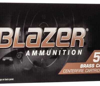 CCI Blazer Brass Handgun Ammunition .38 Spl 125 gr FMJ 865 fps 50/ct