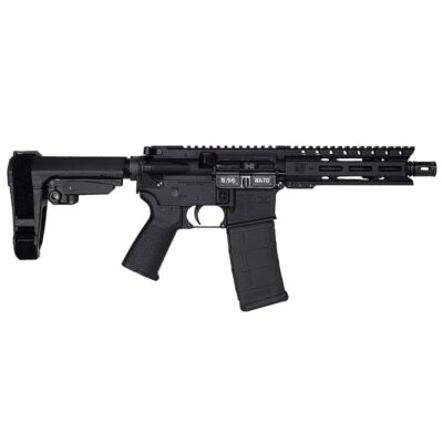Diamondback DB15 Pistol 5.56mm 30rd Magazine(1) 7" Barrel 6" M-LOK Rail SBA3 Brace Black
