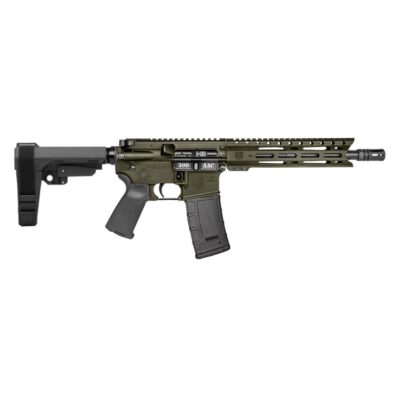 Diamondback DB15 Pistol .300 Blackout 30rd Magazine(1) 10" Barrel 9" M-LOK Rail SBA3 Brace OD Green