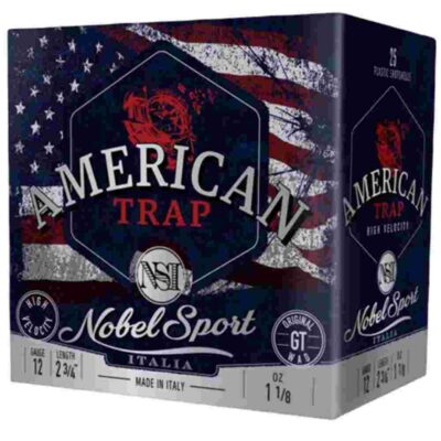 Noble NSI Target Nobel Speed Shotshell 12 ga 2-3/4" 1-1/8 oz 1300 fps #8 25/ct