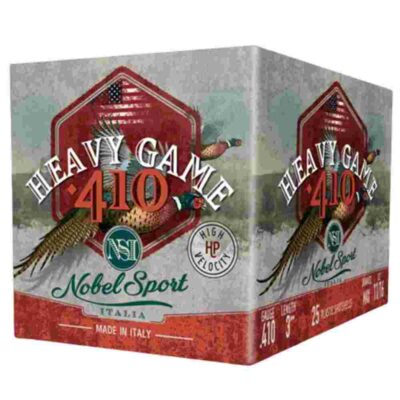 Nobel Sport 410 M Shotshells .410 ga 3" 11/16 oz 1145 fps #6 25/ct