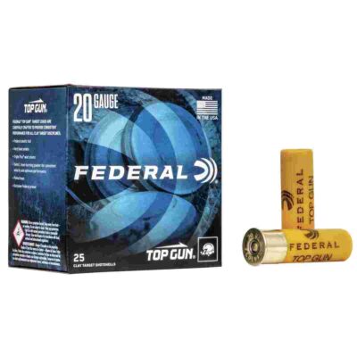Federal Top Gun Shotshells 20 ga 2-3/4" 7/8 oz #8 25/ct