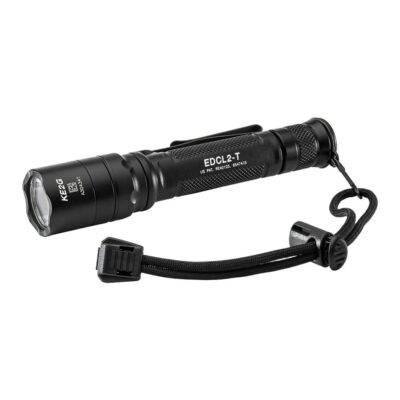 Surefire EDCL2-T Dual Output Everyday Carry Flashlight 1200 Lumens Black