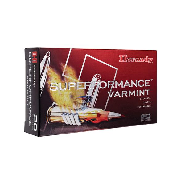 Hornady Superformance Rifle Ammunition .223 Rem 53 gr V-MAX 3240 fps 20/ct