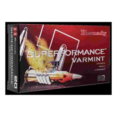 Hornady SuperFormance Ammunition .204 Ruger 32 gr V-MAX 4225 fps - 20/ct