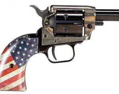Heritage Simulated Case Hardened Barkeep Handgun .22 LR 6/rd Magazine 2.68" Barrel Us Flag Grip