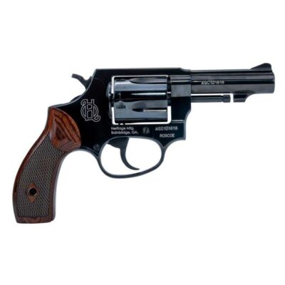 Heritage Roscoe Handgun .38 Special 5rd Capacity 3" Barrel Black with Wood Grips