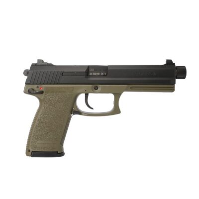 H&K Mark 23 Handgun .45 Auto 12rd Magazines(2) 5.87" Threaded Barrel Green Frame