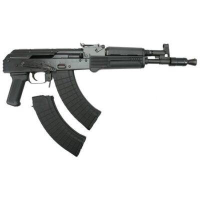 Pioneer Arms Polymer Hellpup PRO AK Handgun 7.62x39 30rd Magazines(2)11.7" Barrel with Picatinny Rail Forged Trunnion
