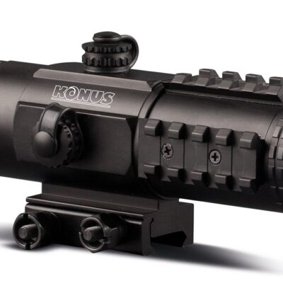 Konus SIGHT-PRO PTS2 Red Dot - 3x30mm Red/Blue Illuminated Reticle