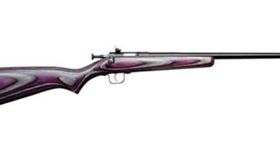 CRICKETT 22 LR PURPLE LAMINATED BLUED