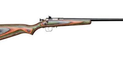 CRICKETT 22 LR CAMO LAMINATED BLUED