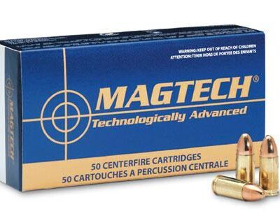 MagTech Handgun Ammunition .25 ACP 50 gr FMJ 760 fps 50/box