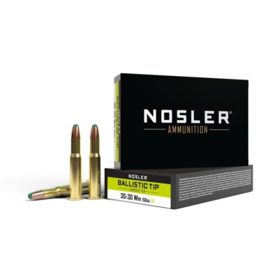 Nosler Ballistic Tip Hunting Rifle Ammunition 30-30 Win 150gr PT 2390 fps 20/ct