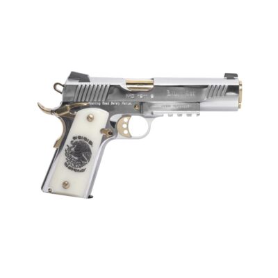 Girsan MC1911 Liberador Handgun .38 Super 9rd Magazine 5" Barrel Stainless Steel Mexican Coat of Arms
