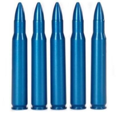 A-Zoom Aluminum Snap Caps 30-30 WIN Blue 5/pk
