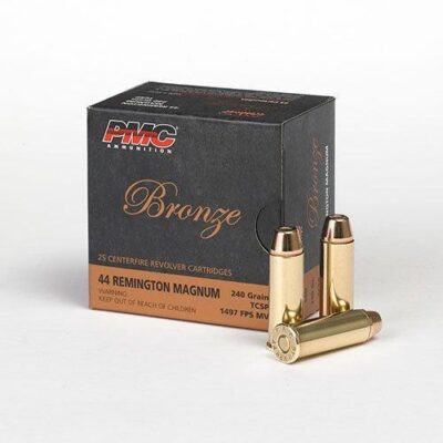 PMC Bronze Handgun Ammunition .44 Mag 240 gr TCSP 1497 fps 25/ct