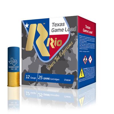 Rio Texas Game Load 36 HV Shotshells 12 ga 2-3/4" 1-1/4 oz #6 1330 fps 25/ct