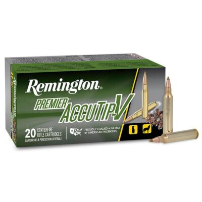 Remington Premier AccuTip Varmint Rifle Ammunition .204 Ruger 40 gr ATV 3900 fps 20/ct