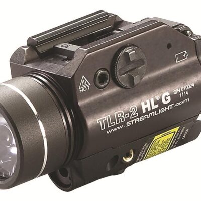 Streamlight TLR-2 HL G Rail Mounted Flashlight with Green Laser