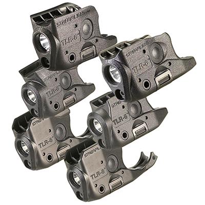 Streamlight TLR-6 Glock Tactical Gun Light Black 100 Lumens Red Laser