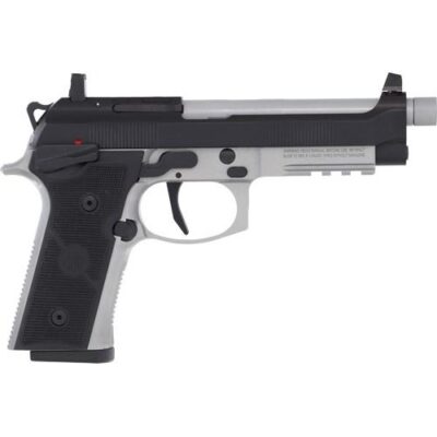 Beretta 92XI SAO Tactical Handgun 9mm Luger 10rd Magazine 5.1" Barrel Black and Silver