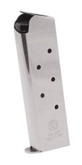 Ruger SR1911 Officer-Style Handgun Magazine .45 ACP Stainless Steel 7/rd