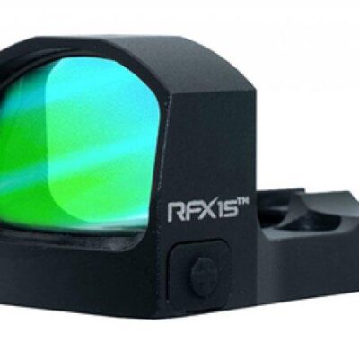 Viridian RFX15 1x17 Micro Green Dot Reflex Sight - SHIELD Mounting pattern INSTANT-ON