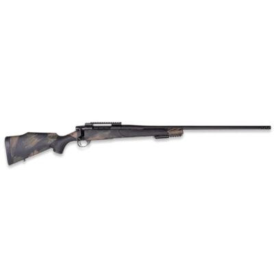 Weatherby Vanguard Black Hills Rifle .223 Rem 5rd Capacity 20" Heavy Barrel Black Polymer Stock w/Green & Tan Paint
