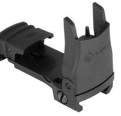 Mission First Front Back Up Polymer Sight flip up with standard elevation Adjustment