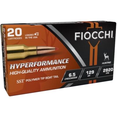 Fiocchi Extrema Rifle Ammunition 6.5 Creedmoor 129gr SST 20/ct