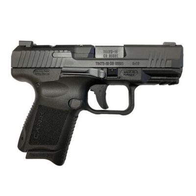 Century Arms Canik Elite SC "Blackout" Edition Handgun 9mm Luger 12&15rd Magazines 3.6" Barrel