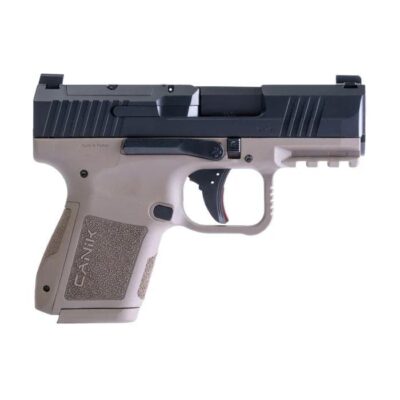 Century Arms Canik METE MC9 CA Compliant Handgun 9mm Luger 10rd Magazine(2) 3.18" Barrel FDE Frame/ Black Slide