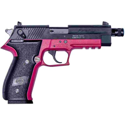ATI GSG Firefly Handgun .22 LR 13rd Magazine(1) 4.9 Threaded Barrel Pink Frame