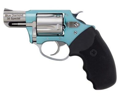 Charter Arms Blue Diamond Handgun .38 Spl 5rd Capacity 2" Barrel High Polish Finish