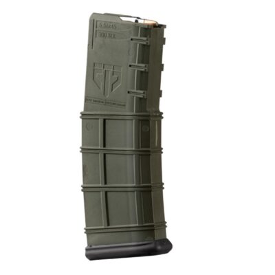 Elite Tactical Systems AR-15 Rifle Magazine OD Green Nylon .223/5.56 BLK 30/rd