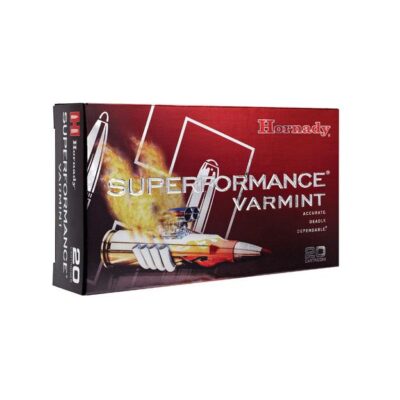 Hornady Superformance Varmint V-Max Rifle Ammunition .243 WSSM 75gr PT 3800 fps 20/ct