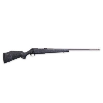 Weatherby Mark V Accumark Rifle 30-378 Wby Mag 2rd Capacity 26" 5/8x24 Threaded Barrel Black Fiberglass Stock