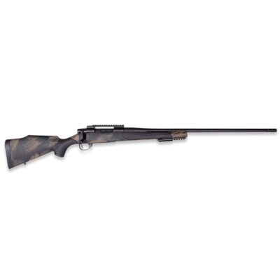Weatherby Vanguard Black Hills Rifle .30-06 Sprg 5rd Magazine 22" 1/2x28 Threaded Barrel with 2" Muzzle Brake Black with Green and Tan