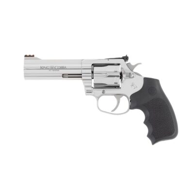 Colt King Cobra Target Stainless Handgun .357 Mag 6rd Capacity 4.25" Barrel DA/SA Enhanced Hogue Rubber Grip