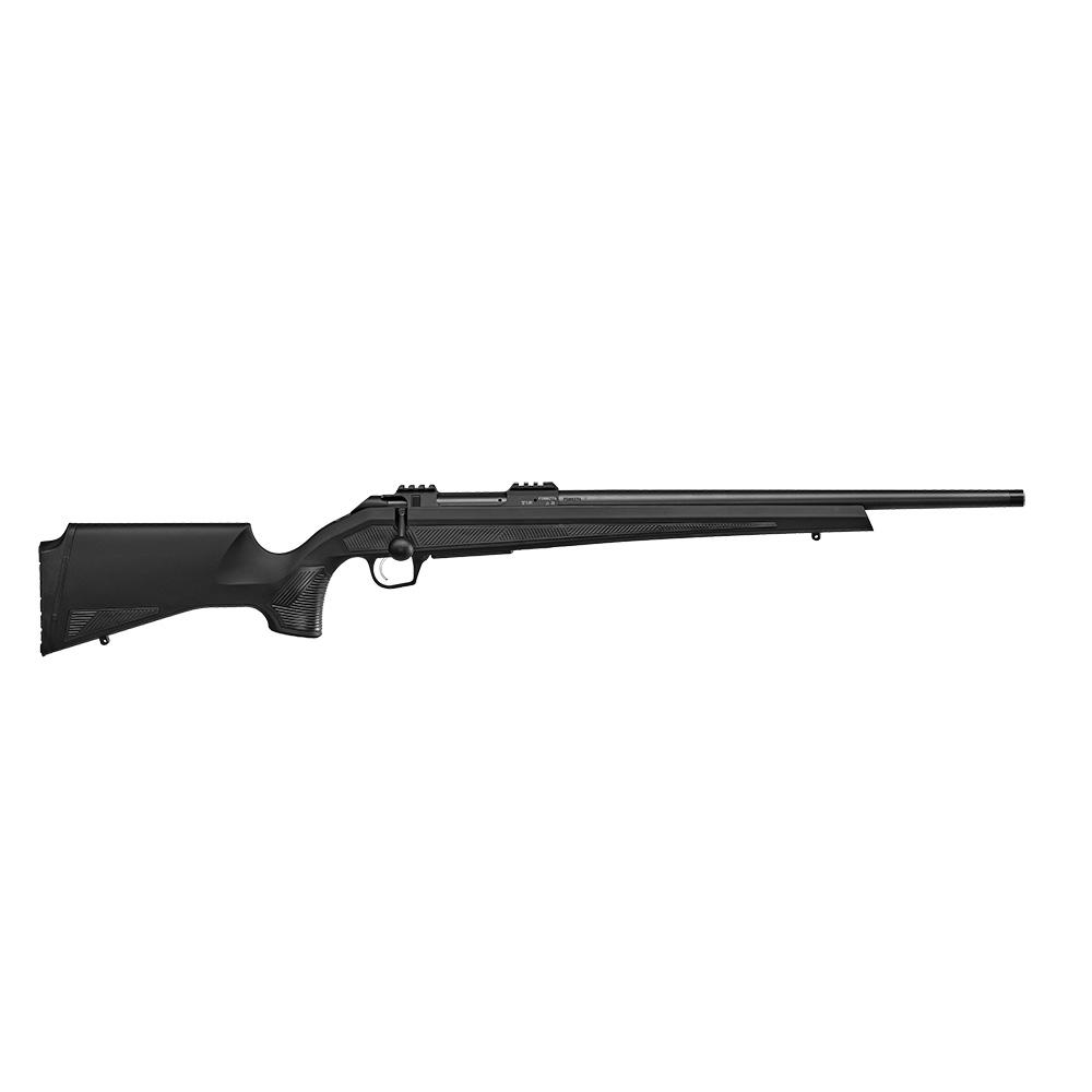 CZ 600 Plus Alpha Rifle 300 Win Mag 3rd Capacity 24" Threaded Barrel Picatinny Rail Black Synthetic Stock