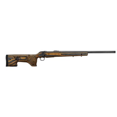CZ 600 Plus Range Rifle 6mm Creedmoor 5rd Capacity 24" Threaded Barrel Grey/Brown Laminate Stock