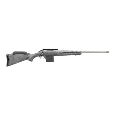 Ruger American Rifle Gen II .204 Ruger 10rd Magazine 20" Fluted Threaded Barrel Gray Splatter Stock
