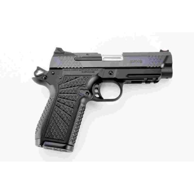 Wilson Combat SFX9 Double-Stack Compact Handgun 9mm Luger 15rd Magazines (2) 4" Barrel Black Lightrail Frame Ambidextrous Safety