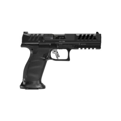 Walther PDP Match Full Size Handgun 9mm Luger 18rd (1) and 20rd (1) Magazines 5" Barrel Black