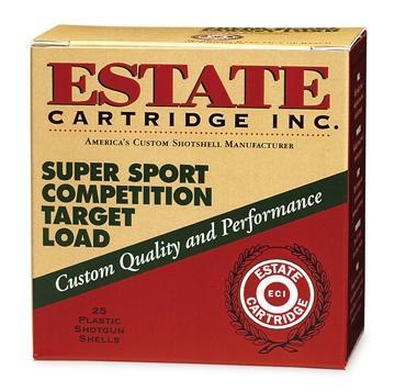 Estate Cartridge Super Sport 12 ga 2 3/4"  1 oz #7.5 1235 fps - 25/box