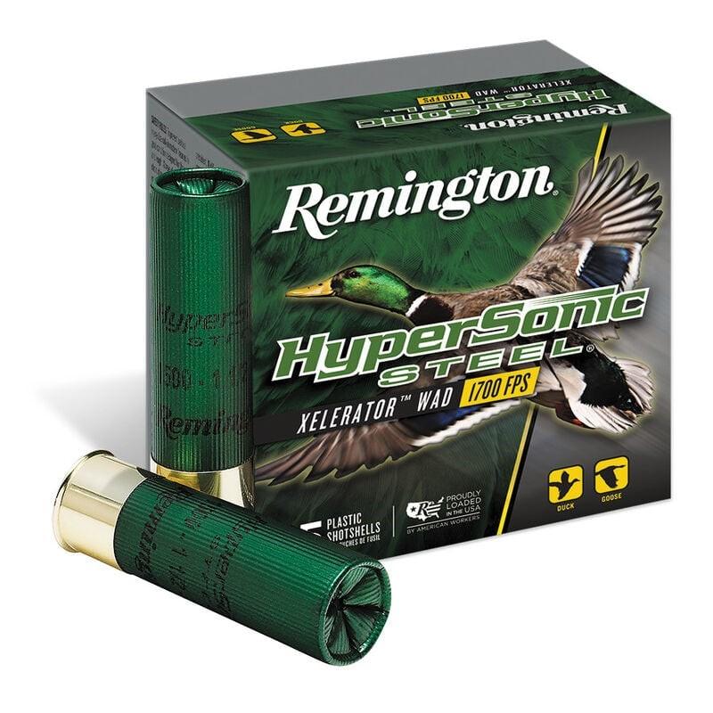 Remington HyperSonic Steel Shotshells 12 ga 3 in 1-1/8 oz #2 1700 fps 25/ct