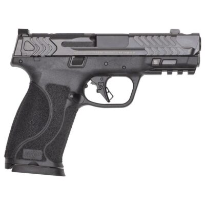 S&W PC M&P 10MM M2.0 Carry Comp Handgun 10mm Auto 15rd Magazines(2) 4" Barrel OR No Thumb Safety Black